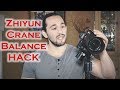 3-Axis Gimbal Balancing Hack - Zhiyun Crane Balancing Fix | Momentum Productions