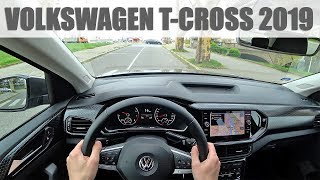 2019 Volkswagen T-Cross 1.0 TSI, 4K POV TEST: Prostorný a pohodlný!