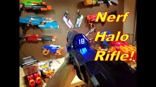 Custom Nerf Halo MA5-N Assault Rifle!