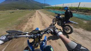 I KEPT FALLING (ENDURO \u0026 CRASHES)(Roodeberg Enduro Farm)