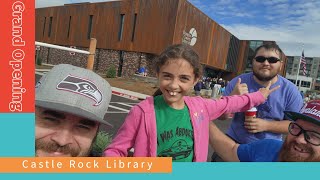 New Castle Rock (Douglas County) Library Grand Opening 08/26/23 - Culz Vlogs