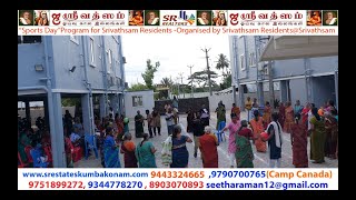 “Sports Day”Program for Srivathsam Residents -Organised by Srivathsam Residents@Srivathsam