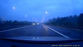 Dashcam timelapse Ostrava - Praha