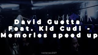 David Guetta Feat Kid Cudi Memories speed up subtitles