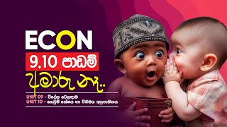 විදේශ වෙළඳාම, ගෙවුම් ශේෂය හා විනිමය අනුපාතිකය | LESSON 9 \u0026 10 | Econ by Lucky Chathuranga | A/L ECON