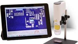 WiFi-enabled microscope links to tablets, phones