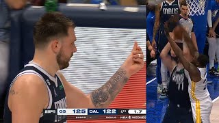 Luka Doncic says the refs got paid after no foul call at end of game vs Warriors