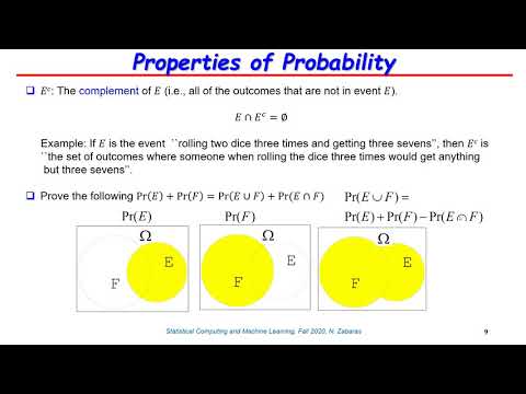 Lecture 1 - Introduction To Probability And Statistics - YouTube