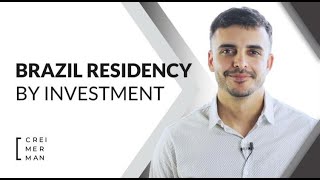 Brazil residency by investment 🇧🇷 | Visa free access (171 nations) ✈️ | Low cost of living  💸