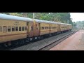 punalur guruvayoor express at kottarakkara railway station