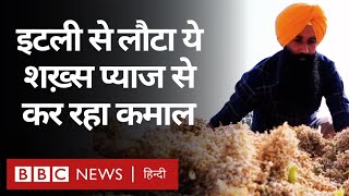 Onion Seed Farming: Italy से Punjab आए इस शख़्स ने प्याज की खेती से कमाल किया (BBC Hindi)