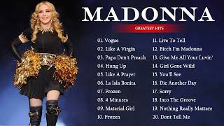 Madonna Greatest Hits 2022💝Madonna Greatest Hits Full Album 2022💝La Isla Bonita, Hung Up, Frozen