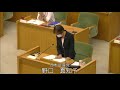 令和２年松原市議会第３回定例会（第３日目）個人質問：野口議員