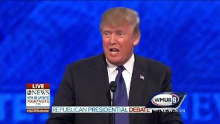 2016 GOP Debate: Donald Trump, Jeb Bush spar on Trump's eminent domain stance