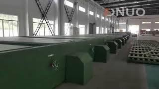 3.2m FRP gel coat flat sheet sandwich panel production line