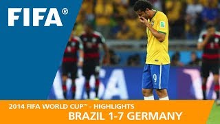 Brazil v Germany | 2014 FIFA World Cup | Match Highlights