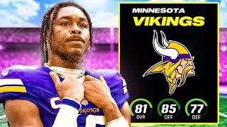 I Rebuilt the Minnesota Vikings in Madden 24