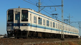 東武800型801F 337E 普通 伊勢崎行き 東武伊勢崎線 多々良～県 区間