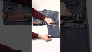 How to fold jeans! #shorts