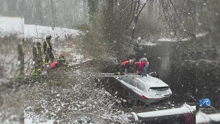 Snow forced change to Suffolk water rescue