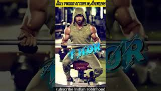 if bollywood actors in avengers movie| indian avengers #shorts #bollywood #avengers #movies