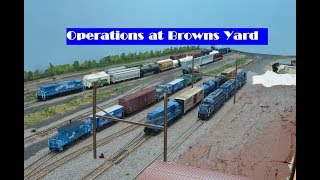 Operations at Browns Yard (331)