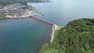 越前海岸東尋坊雄島フライト   4K