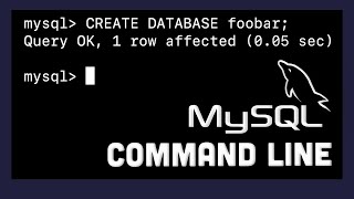 MySQL Command Line - Database and User Creation