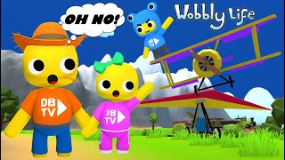 WOOLLYBEAR CRASHED A PLANE ON US IN WOBBLY LIFE