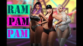 RAM PAM PAM - Becky G x Natti Natasha - Skjaldmö Dance Cover