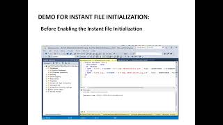 Instant File Initialization In SQL server | IFI | SQL server Tutorial