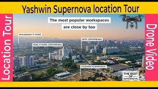 Yashwin Supernova Location | Actual Tour | Vilas Javdekar Wakad New Launch