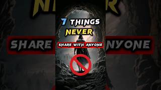 7 Things Never Share with Everyone 🙄 #subscribe #islam #education#viral #foryou #islamic #viralvideo