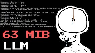 I Made The Smallest (And Dumbest) LLM