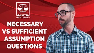 LSAT Logical Reasoning Necessary vs Sufficient Assumption Questions