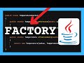 Factory Design Pattern in Java Explained in 3 Minutes