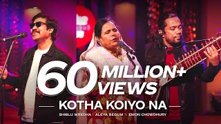 Kotha Koiyo Na | Coke Studio Bangla | Season 2 | Shiblu Mredha X Aleya Begum X Emon Chowdhury