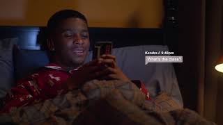 Jamal and Kendra texting | On My Block season 3 (720p60)