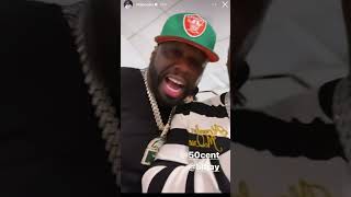Lil Tjay is back outside with 50 cent and O.T Emmy Awards pre show