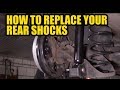 How to replace the rear shocks on a polo mk5 (6R, 6C) and other VAG models