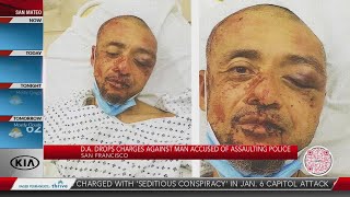 San Francisco district attorney drops charges against man accused of assaulting police
