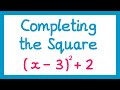 Completing the Square - GCSE Higher Maths