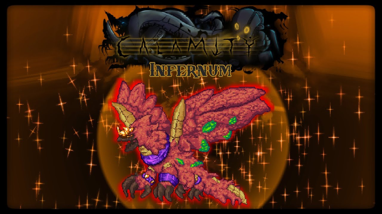 Terraria - Calamity Infernum - Jungle Dragon, Yharon Yes-hit - YouTube