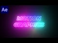 This TEXT Animation Method is so POWERFUL - After Effects Tutorial | No Plugins - Glow Outline Text