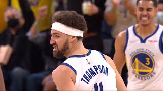 Klay Thompson With a POSTER SLAM in Golden State Warriors Return | Jan. 9, 2022