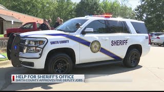 5 new deputy positions approved for Smith County Sheriff's Office