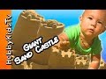 GIANT Sand Castle Surprise Egg + Toy Treasure Dig