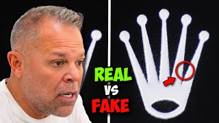 Real vs Insane FAKE Rolex!
