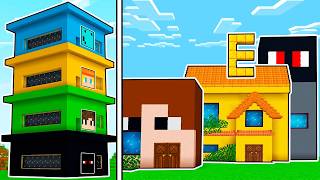 Evolui a casa dos YOUTUBERS no Minecraft