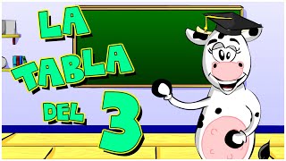 La Vaca Lola La Tabla Del 3 - Canciones Infantiles | Tablas de Multiplicar | Canti Rondas
